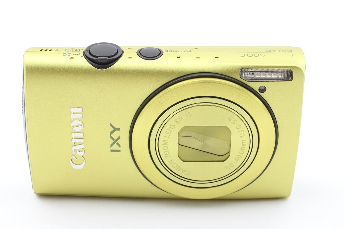 Rank:AB] Canon IXY 600F Green Compact Digital Camera With Box 