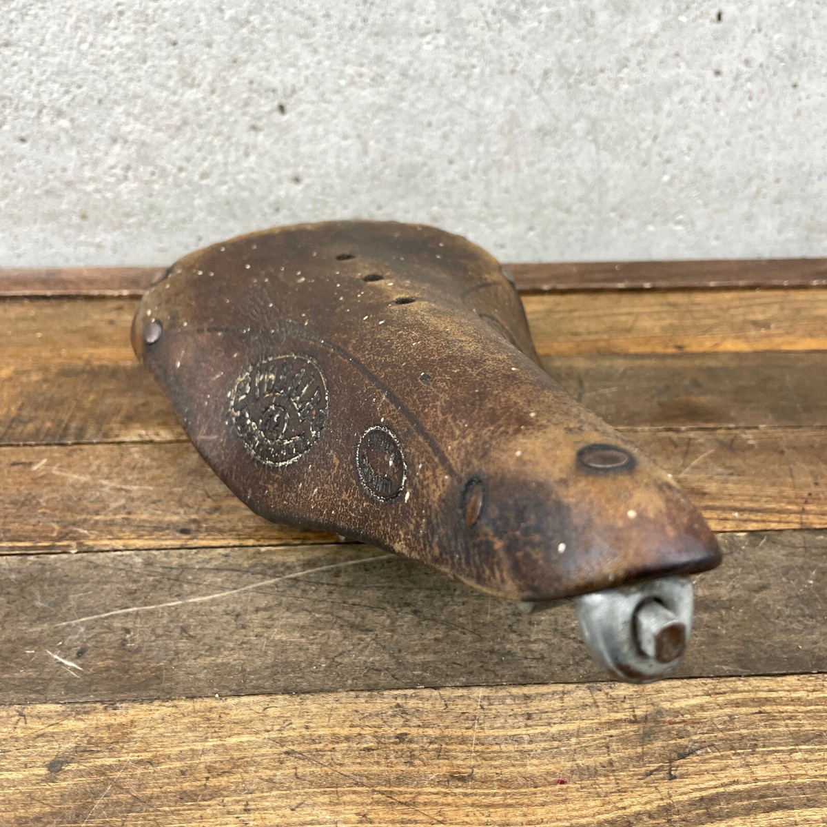 Vintage Ideale 42 Leather Seat Saddle Randonneur Eroica 70s