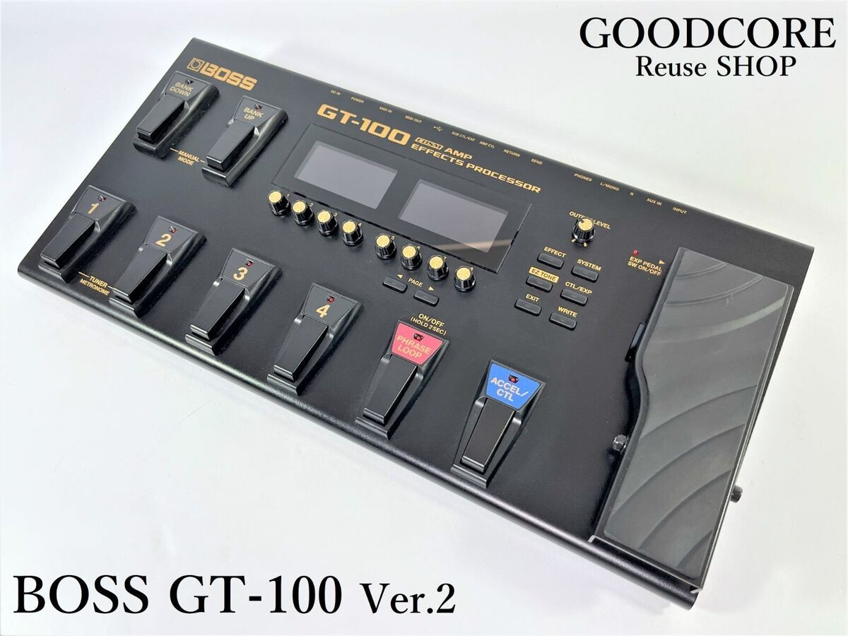 BOSS GT-100 Multi Effector Guitar Effects Processor ver.2 BOSS GT-100 Multi Effector Guitar Effects Processor ver.2