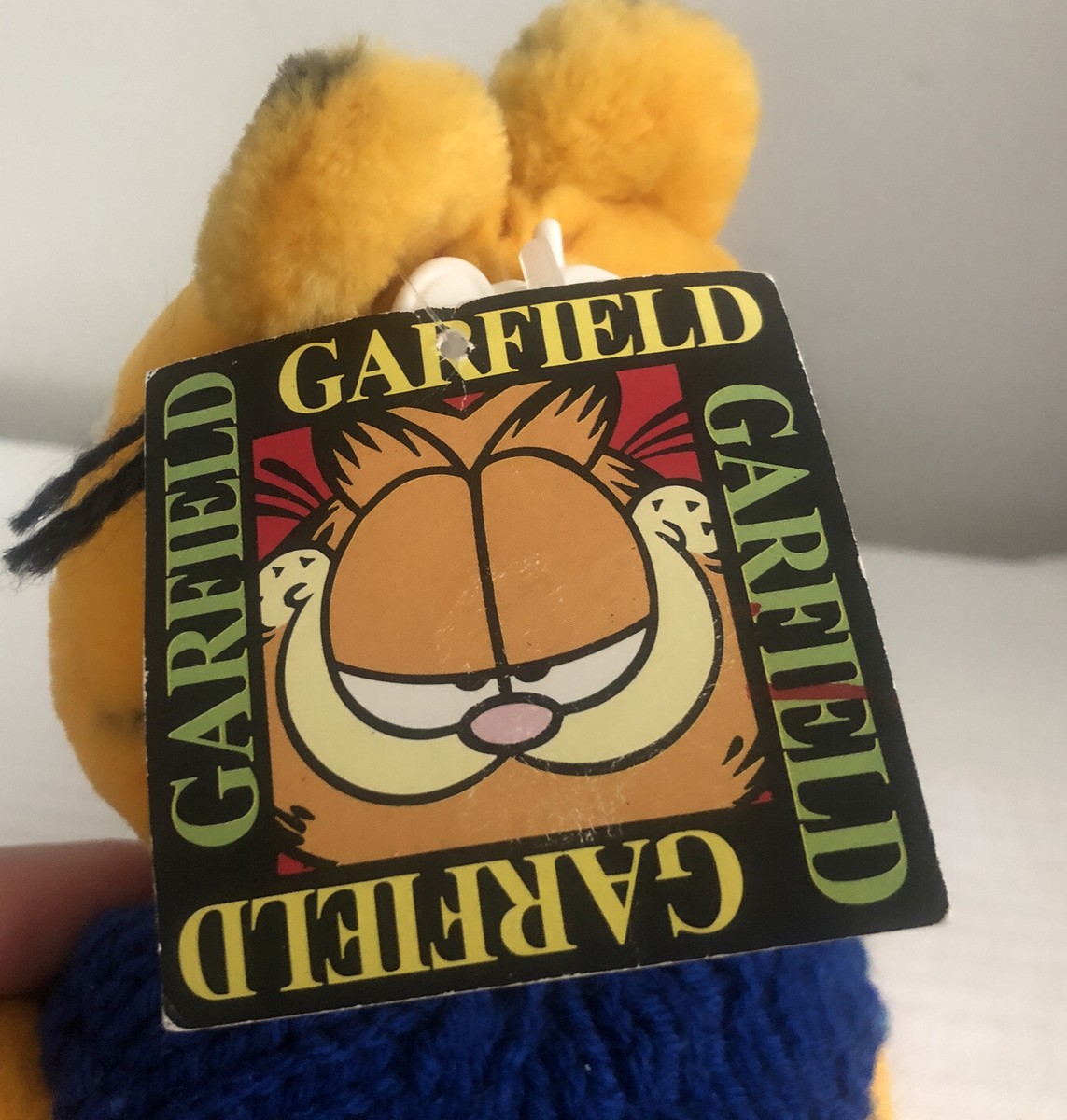 Vintage Dankin Garfield Plush Stuffed Animal '78'81 You Did It