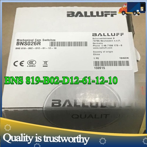 Interrupteur De Fin De Course Balluff BNS - Modèle 819-B03-D12-61-12-3B, Neuf, Livraison Gratuite