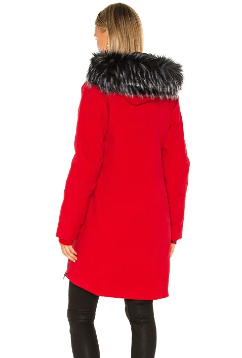 NEW THE NORTH FACE Defdown Parka GTX in TNF Red Size L #C3436 | eBay