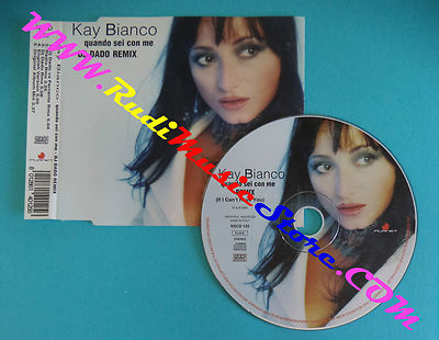CD Singolo Kay Bianco Quando Sei Con Me(If I Can't Have You) 2000(S6*) no mc dvd