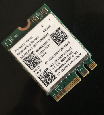 Broadcom BCM94371ZAE WiFi Wlan Wireless NGFF Card BT 4.1 867Mbps HP 849915