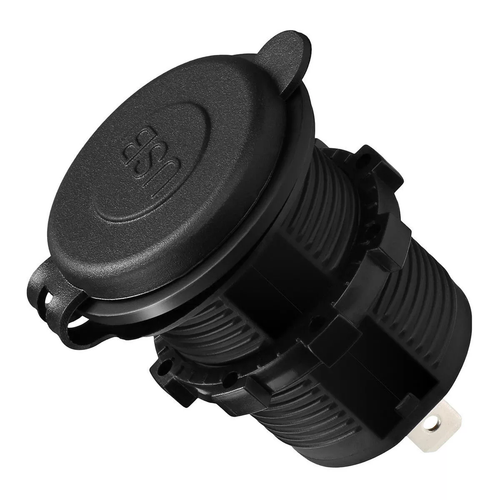12V Car Cigarette Lighter Socket Dual 2.1A USB Port Charger Power Outlet LED Lit - 第 2/9 張圖片