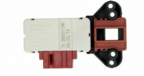 ARCELIK BEKO ELETTROSERRATURA LAVATRICE EV7100+OBLO' 2805310800 METAFLEX ZV446T3 - Imagen 3 de 3