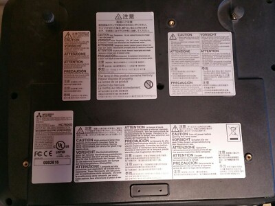 Mitsubishi HC7800D 1080P DLP Projector (Complete, Not Powering On