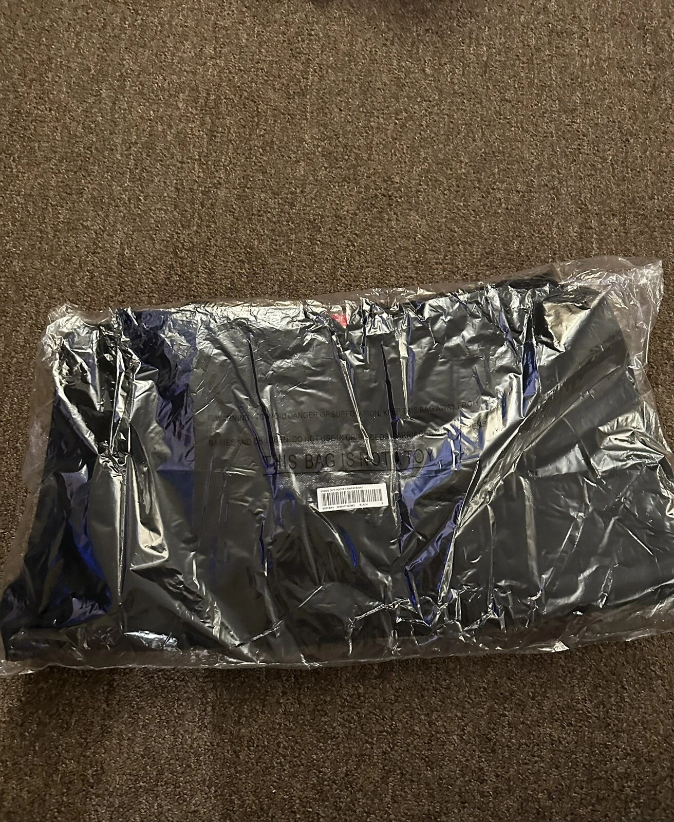 Supreme Inside Out Bogo Size SMALL Deadstock IN HAND