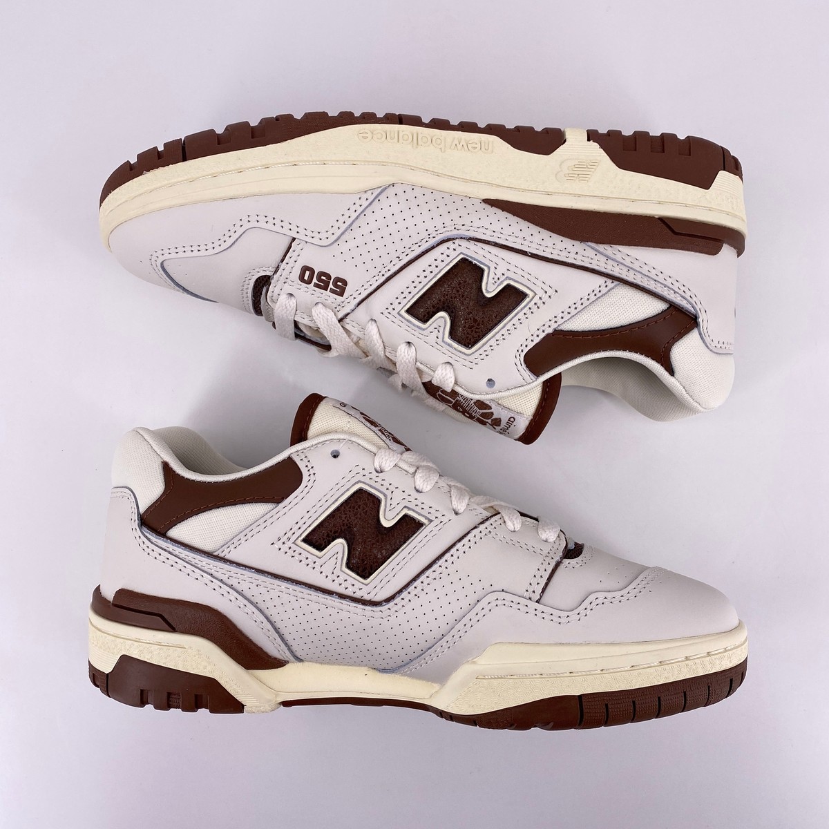 Size 7 - Aimé Leon Dore x New Balance 550 Brown for sale online | eBay
