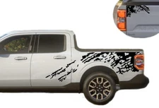 Graphic Mud Splash Side Door Car Sticker For Ford Maverick Trunk Tailgate Decals