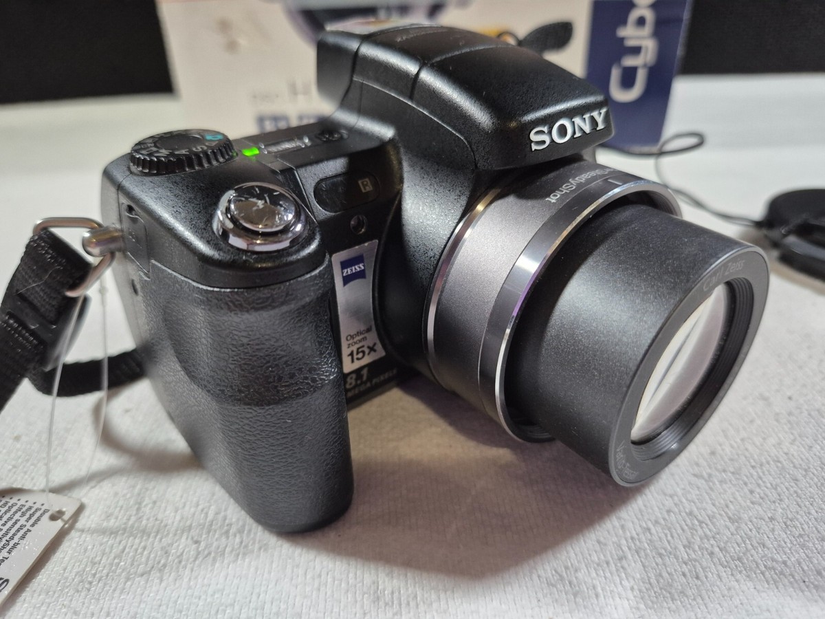 Sony Cyber-shot DSC-H7 8.1MP Digital Camera with 15x Optical Zoom