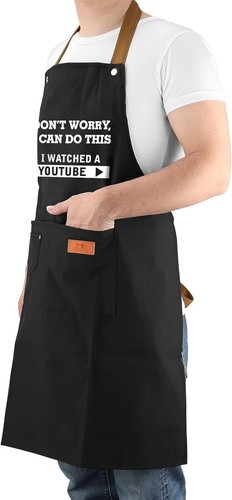 Funny Apron, Don't Worry I Can Do This I Watched a YouTube - Picture 4 of 9