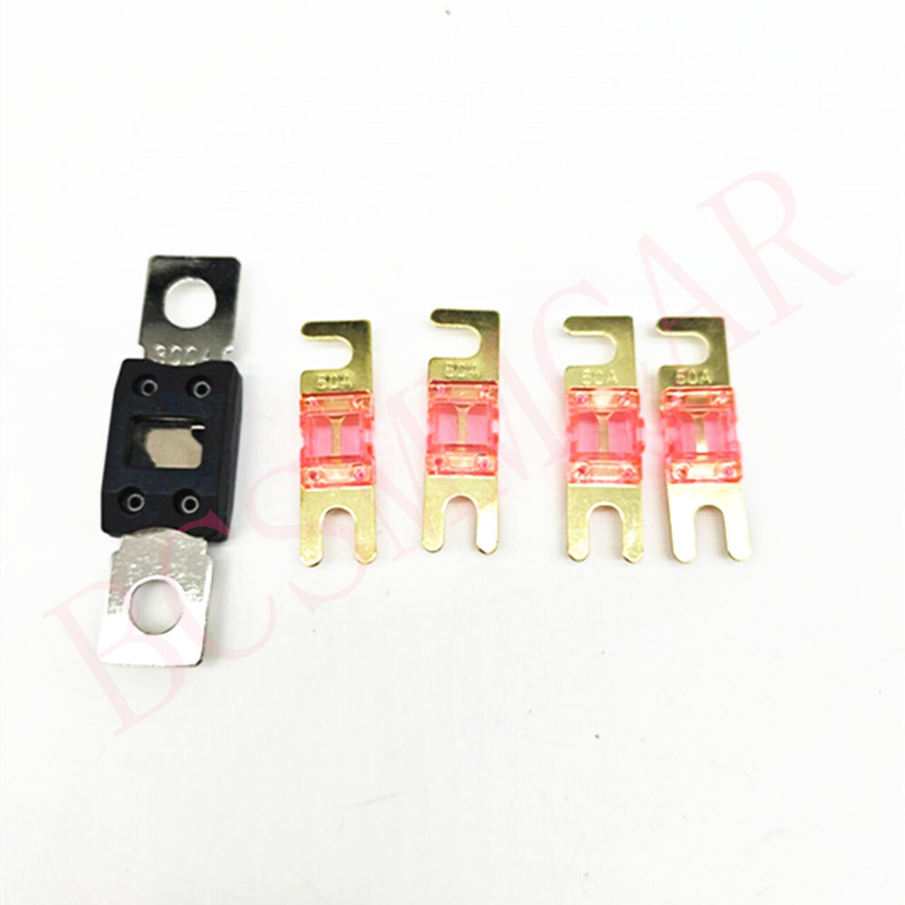 5-Way Fuse Box Car Marine Fuse Block Holder Indicator Waterproof DC 32V 25A-500A