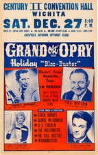 THE AUCTIONEERS early Concert Poster - WICHITA 1969 - 10"x6" reprint