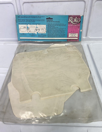 KAWASAKI KX125 KX250 KX500 KDX200 NUMBER PLATE CLEAR PROTECTIVE COVER SET 89-94 - Picture 5 of 6