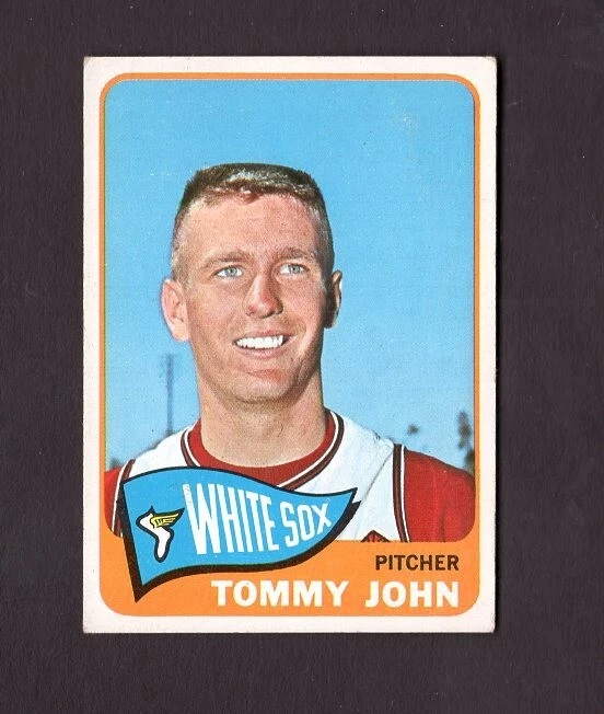 Tommy John trading card