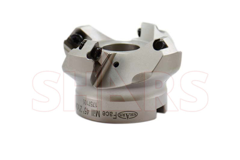 Shars 2.5/" 45° Indexable Face Mill SEHT SEHW 43 Insert  5FL save $129.05 NEW