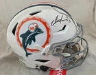 DAN MARINO SIGNED MIAMI DOLPHINS THROWBACK SPEEDFLEX AUTHENTIC HELMET BECKETT QR