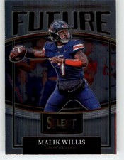2022 Panini Select Draft Picks Future Malik Willis RC #FMW