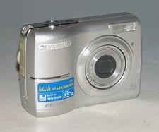 Olympus FE-170 6.0MP Digital Camera - Silver  2046