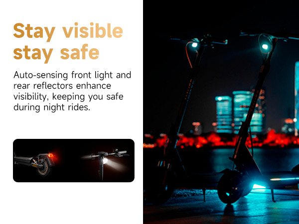 NAVEE GT3 Adult E-Scooter, Foldable, Fast 20MPH, Long Range, 10" Tires, Portable