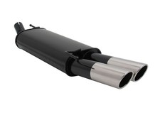 Novus Sportendschalldämpfer für VW Golf III Cabrio (1EXO) 2 x 76mm SR-Design
