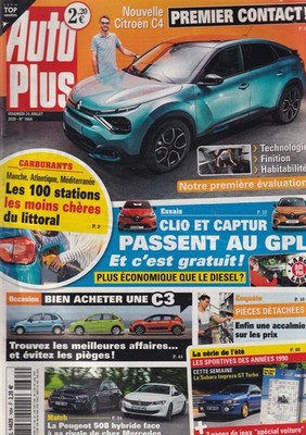 AUTO PLUS NR.1664 CITROEN C4 / CLIO & CAPTUR / C3 / 508 HYBRID / IMPREZA GT GR.