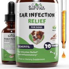 Woof 'n' Purr Dog Ear Infection Treatment - Dog Ear Infection - Ear Infection