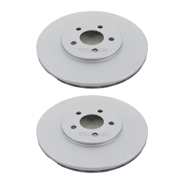2 Bremsscheiben BelüFtet Ø 282 Mm Triscan FüR U.A. Chrysler Stratus-image