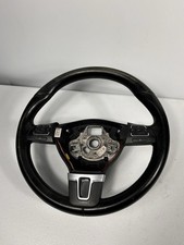 2012-2018 Volkswagen Passat Steering Wheel Black Leather Oem 561419091ge74