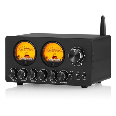 Douk Audio 5 Band Equalizer Bluetooth EQ Preamp for Home Stereo/Computer Spea...
