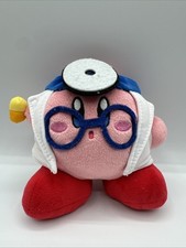 Genuine KIRBY DOCTOR All Star Collection 5" Plush San-ei Little Buddy