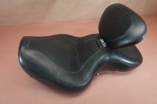2001-2007 Honda Vt750c Shadow Ace Mustang Two-piece Seat With Driver Backrest 2001-2007 Honda Vt750c Shadow Ace Mustang Two-piece Seat With Driver Backrest