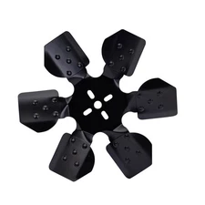 Derale Engine Cooling Fan 17413; Rigid Race 13 in. 6 Blade Mechanical Reverse