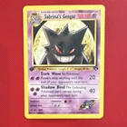 Pokémon Sabrina's Gengar Gym Challenge Rare 1st Edition 29/132 90 DAMAGE First!