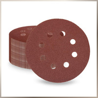 Schleifscheiben 80 KöRnung 125Mm 100 StüCk Klett-Schleifpapier FüR