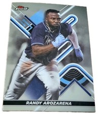 2022 Topps Finest #92 Randy Arozarena Tampa Bay Rays MLB Baseball Card (N8