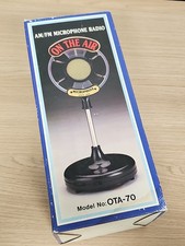 Vintage Microphone Radio AM FM Ancienne OTA-70 On The Air rétro collection