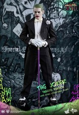Hot Toys 1/6 The JOKER Tuxedo Version Figure Suicide Squad Batman DC Comic NIB