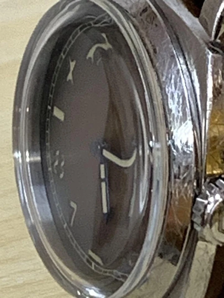 Ancon 军用潜水表 老年饰面 自动潜水员 男式 军用风格 — 第 3/4 张图片