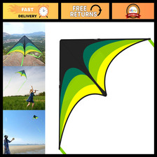 Colorful Delta Kite for Kids  Adults - Easy to Fly, Perfect for Beach Trips, 30