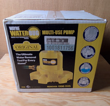 WAYNE WaterBUG WWB 1/6 HP Submersible Utility Water Removal Pump
