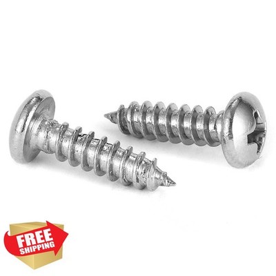 SG TZH #6 x 1/2'' Pan Head Wood Screws 100 Pcs