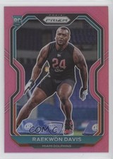 2020 Panini Prizm Rookie Pink Prizm Raekwon Davis #341 d0b
