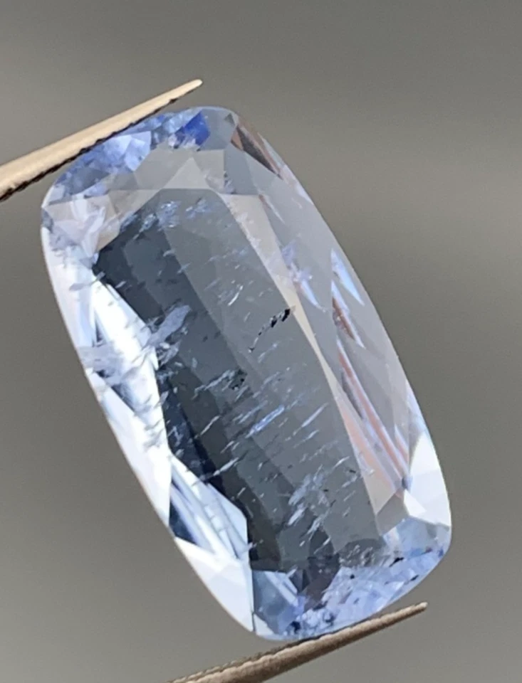 7.55ct natural aquamairine step coushion cut from pakistan - Image 4 of 4
