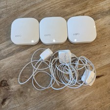 Eero Pro Home Mesh WiFi System Router Extender 1st Generation, A010001 3-Pack