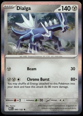 Dialga Holo Rare ME01: Mega Evolution 095/132 NM