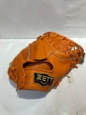  NEW ZETT Prostatus 33 Catcher Right Orange Mitt made in japan