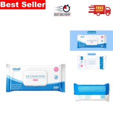 Clinell 25 Body Wipes with Moisture Lock Lid - Ideal for Hospitals & Care Homes