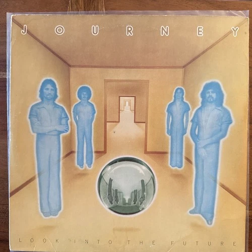 Journey Look Into the Future Vinyl LP 1976 1st US Press VG+/VG Columbia Records